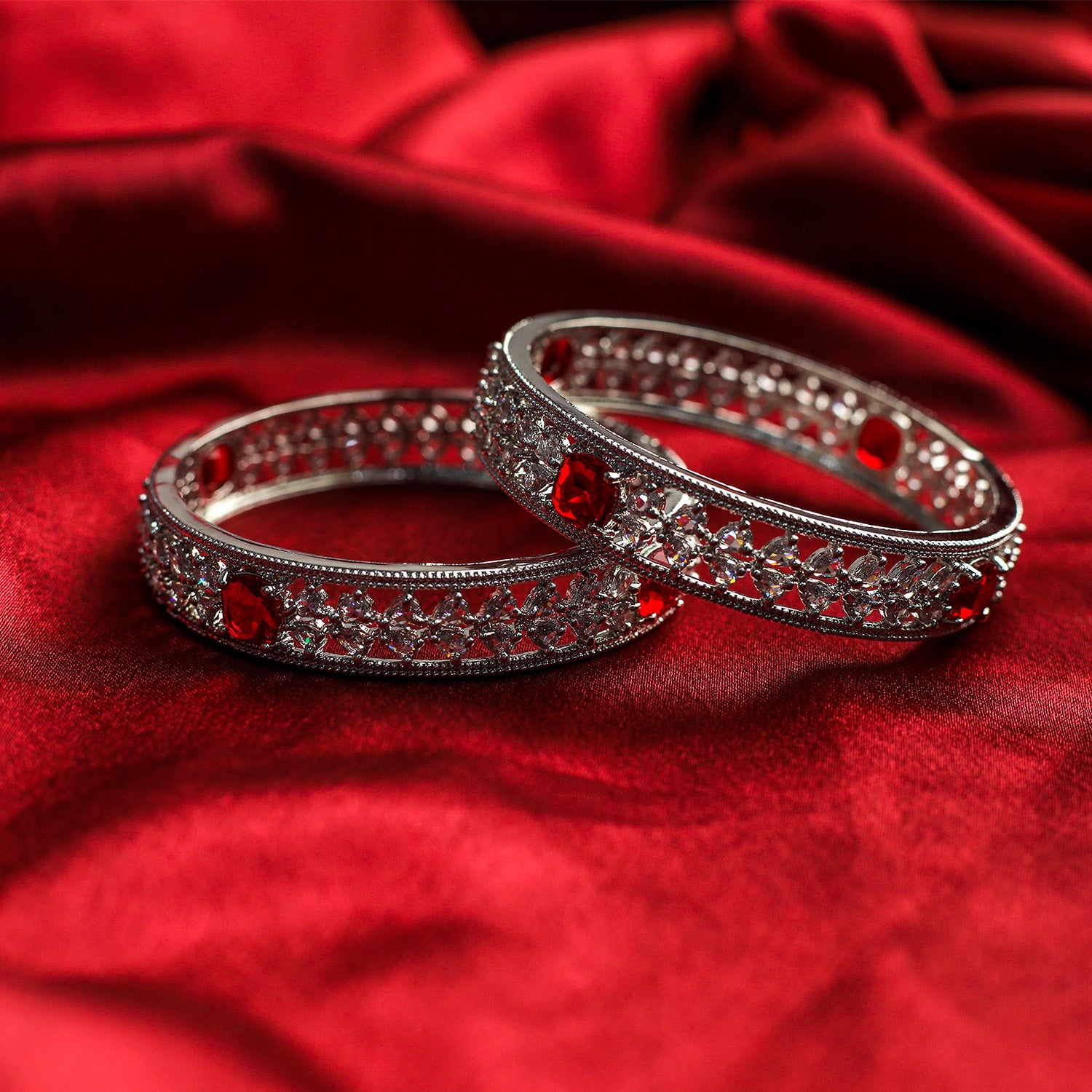 Royal Glow American Diamond Bangles