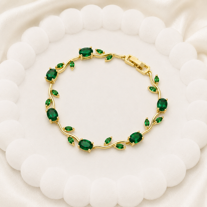 AD Stone Tulip Bracelet for Women & Girls