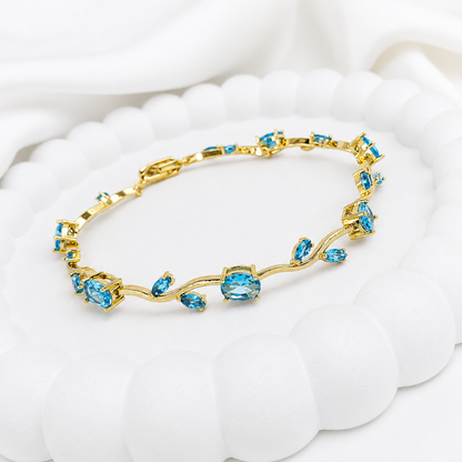 AD Stone Tulip Bracelet for Women & Girls