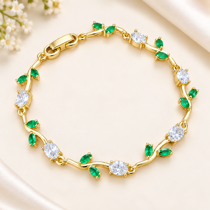 AD Stone Tulip Bracelet for Women & Girls