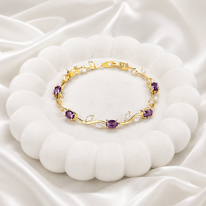 AD Stone Tulip Bracelet for Women & Girls