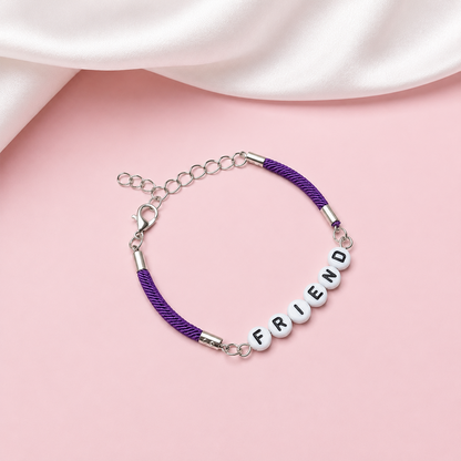 Friendship Day Cord Chain Bracelets for Kids, Boys & Girls
