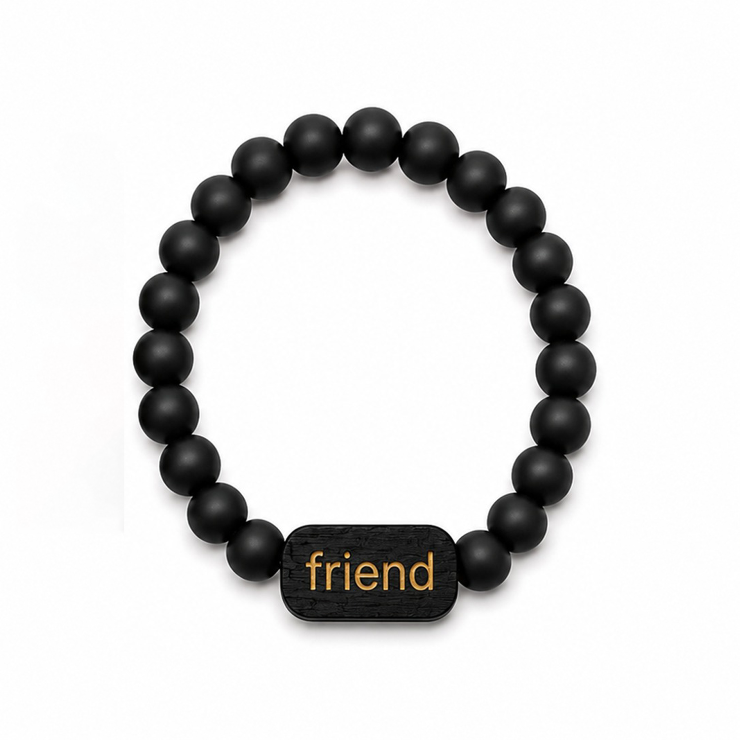 Round Natural Beaded Friendship Day Bracelets for Kids, Boys & Girls