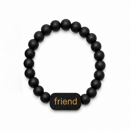 Round Natural Beaded Friendship Day Bracelets for Kids, Boys & Girls