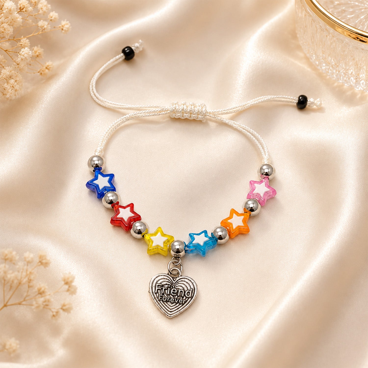 Colorful Star Beaded Bracelet Friendship Day Bracelets for Kids, Boys & Girls
