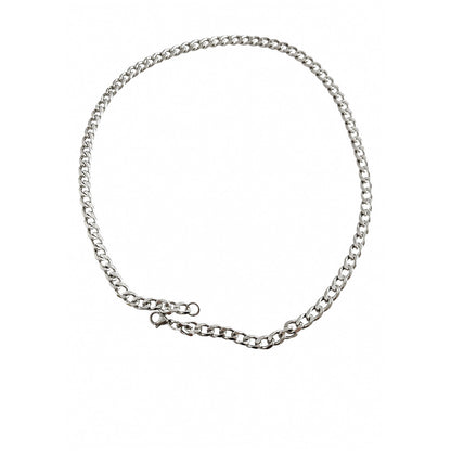 Curb Cuban Interlink Stainless Steel Chain for Men & Women