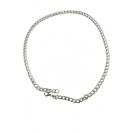 Curb Cuban Interlink Stainless Steel Chain for Men & Women