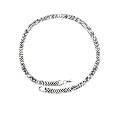 Square Box Interlink Stainless Steel Chain for Men & Women