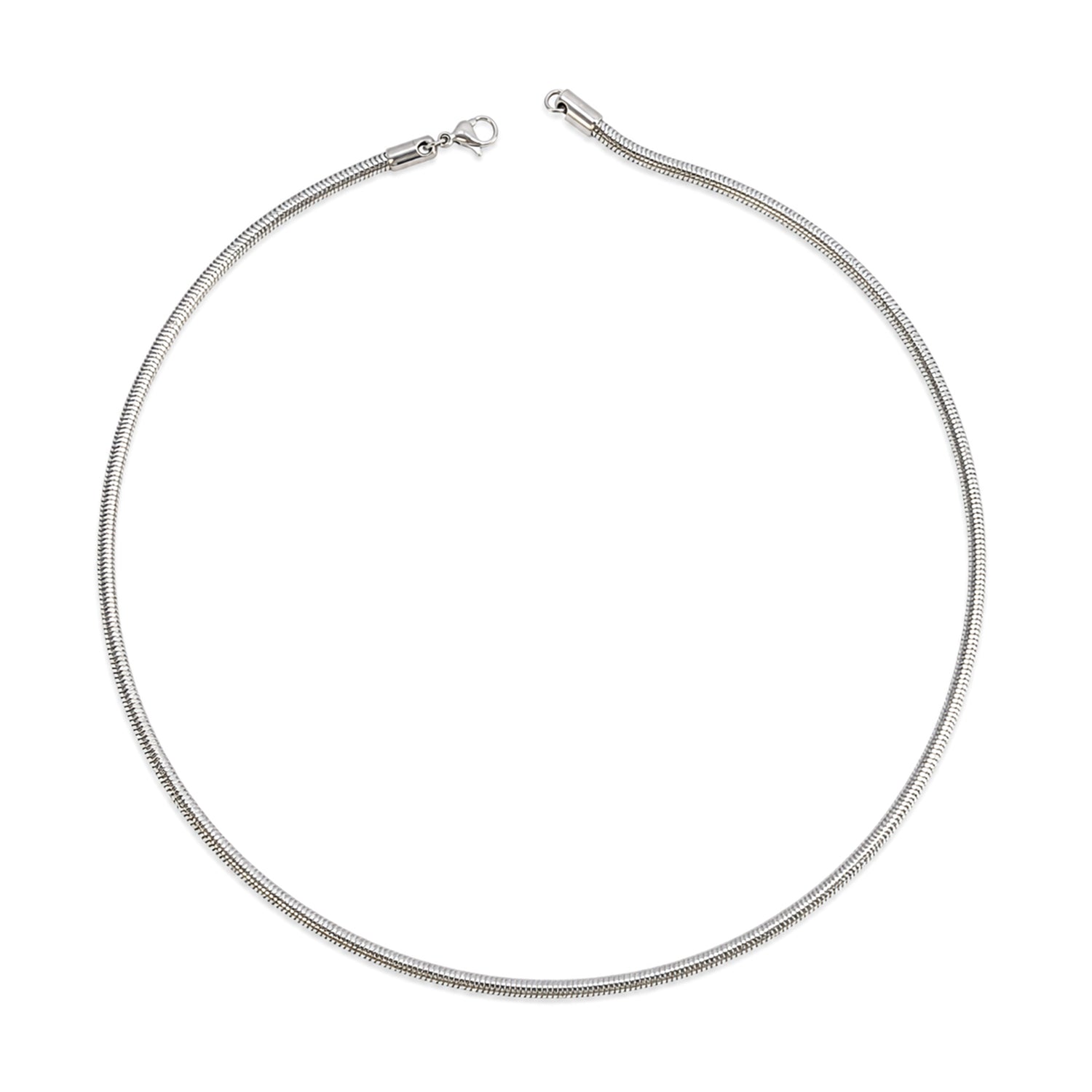 Stylish Twisted Rope Link Design Stainless Steel Chain For Men & Women
