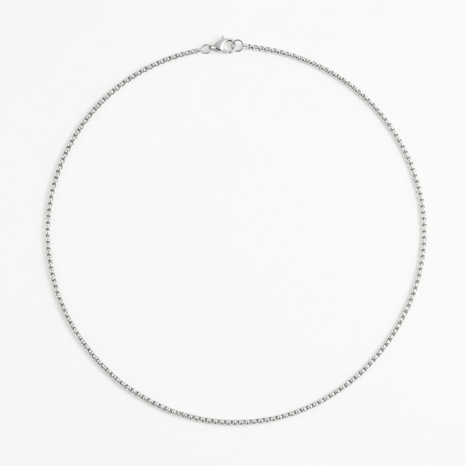 Stylish Rollo Link Design Stainless Steel Chain For Men & Women