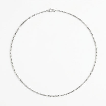 Stylish Rollo Link Design Stainless Steel Chain For Men & Women