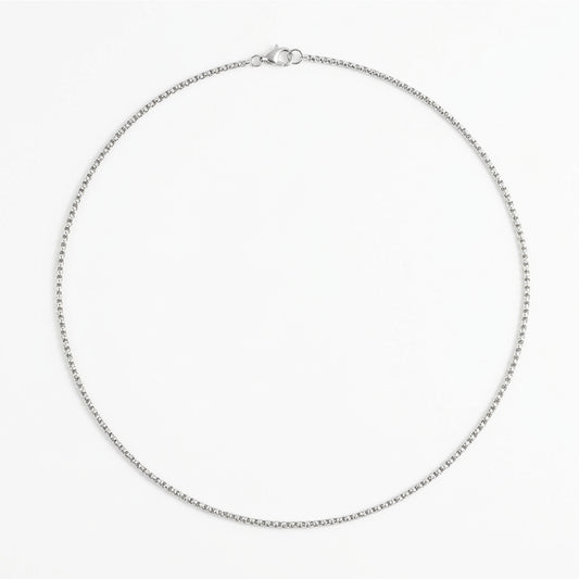 Stylish Rollo Link Design Stainless Steel Chain For Men & Women