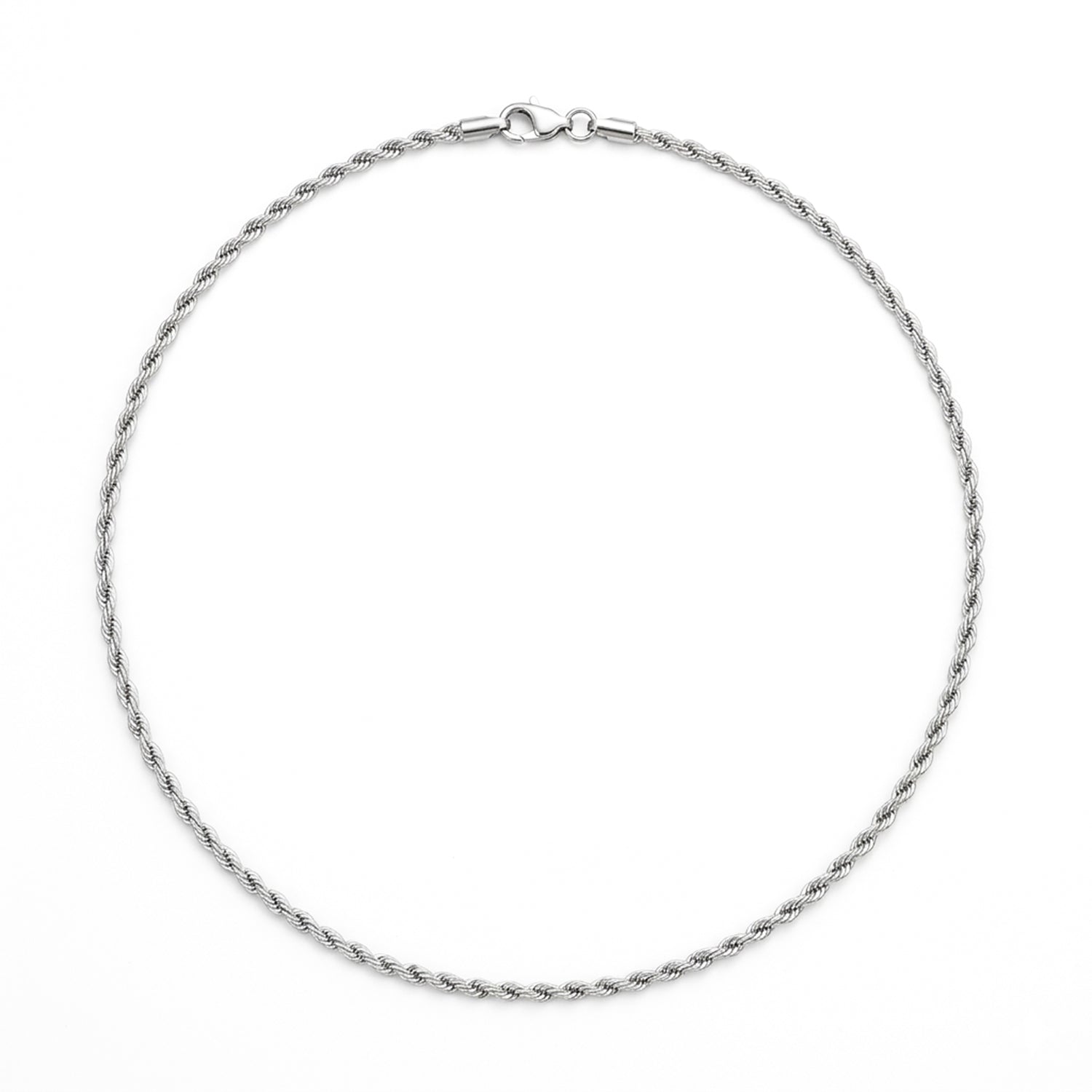 Stylish Metal Rope Design Stainless Steel Chain For Men & Women