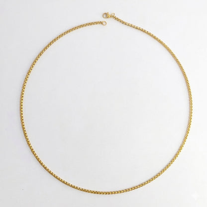 Stylish Tiny Lock Design Stainless Steel Chain For Men & Women