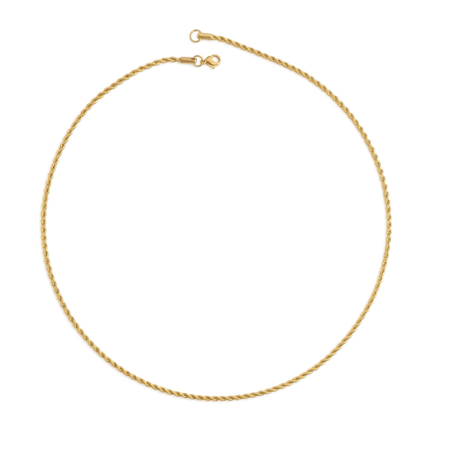 Stylish Twisted Blink Design Stainless Steel Snake Chain For Men & Women