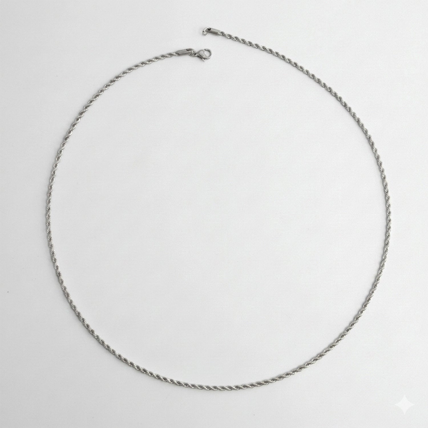 Stylish Twisted Srink Design Stainless Steel Snake Chain For Men & Women