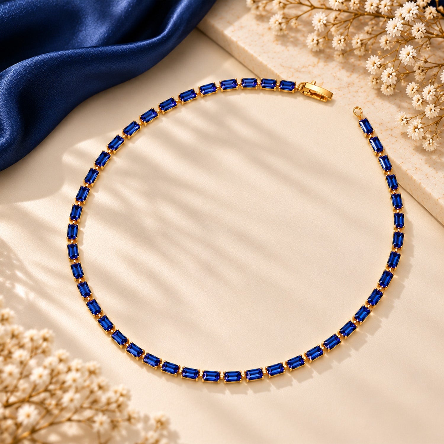 2.5 x 5 Tub Mala Alloy Chain for Girls & Women's