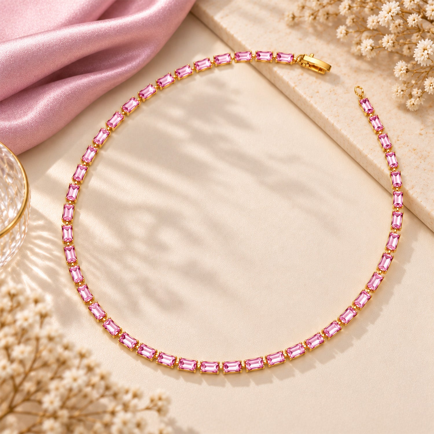 2.5 x 5 Tub Mala Alloy Chain for Girls & Women's