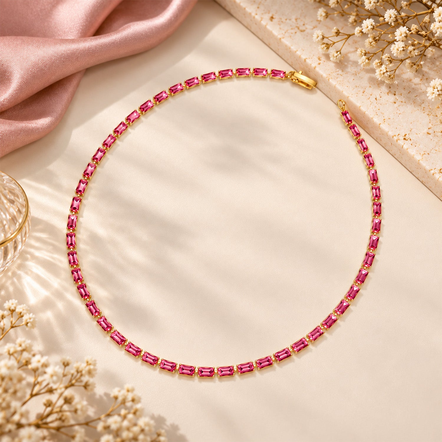 2.5 x 5 Tub Mala Alloy Chain for Girls & Women's