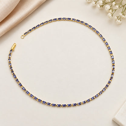 2.5 x 5 Tub Mala Alloy Chain for Girls & Women's