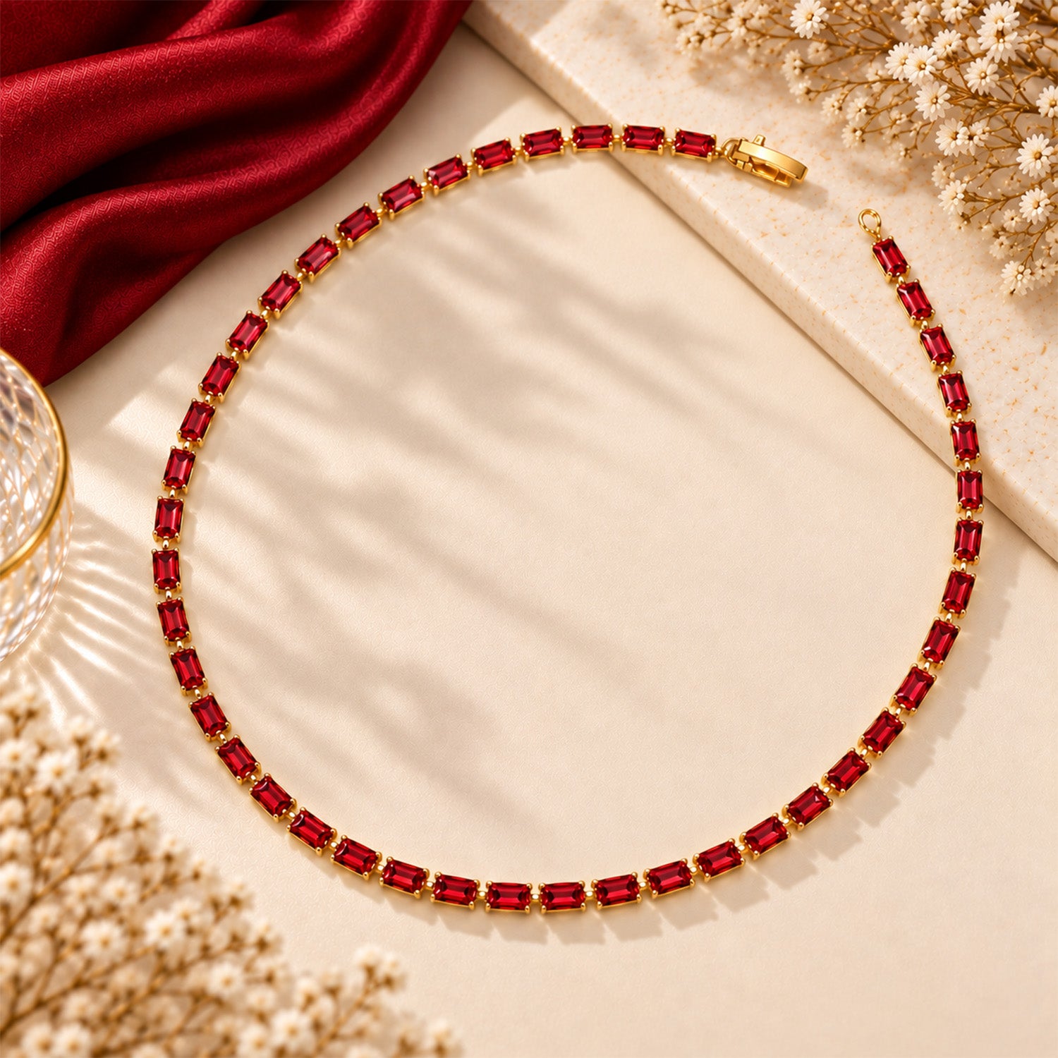 2.5 x 5 Tub Mala Alloy Chain for Girls & Women's