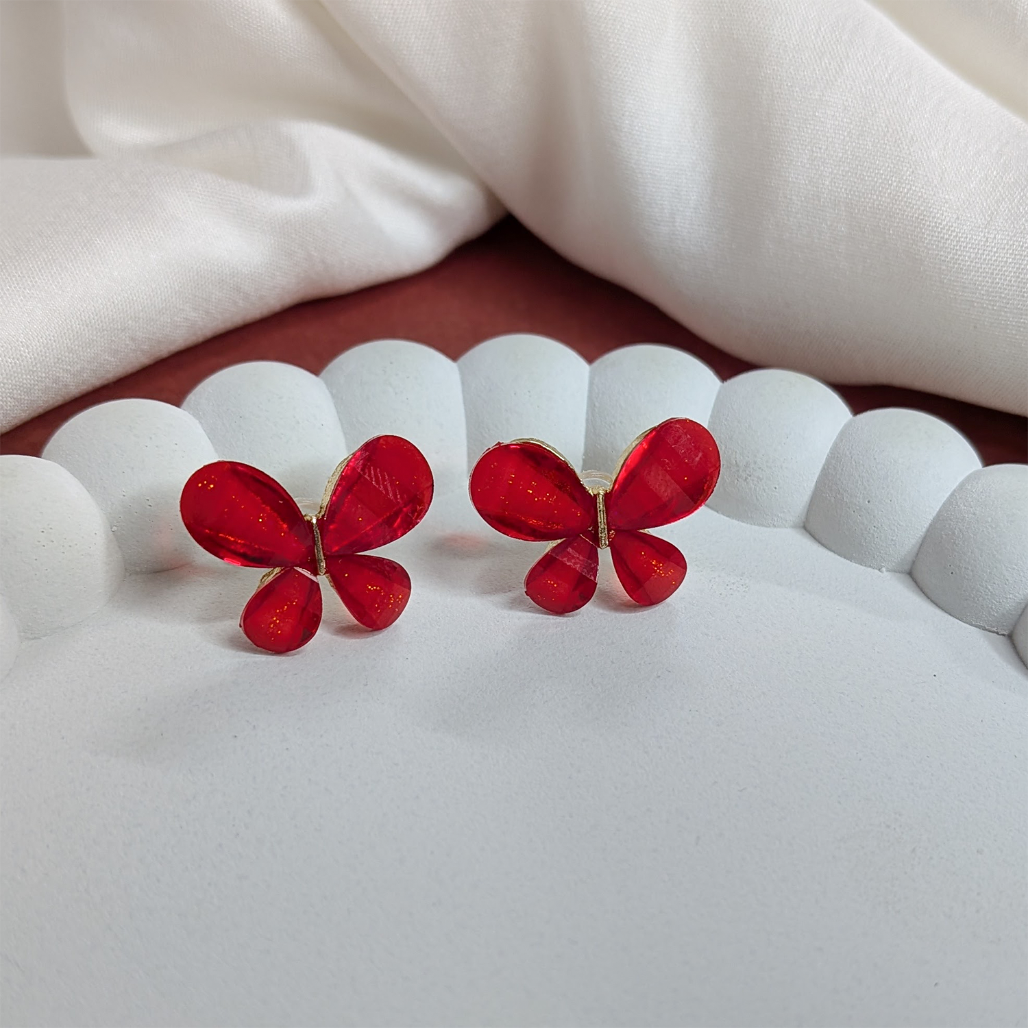 Fairy Winged Design Butterfly Earrings For Girls & Women