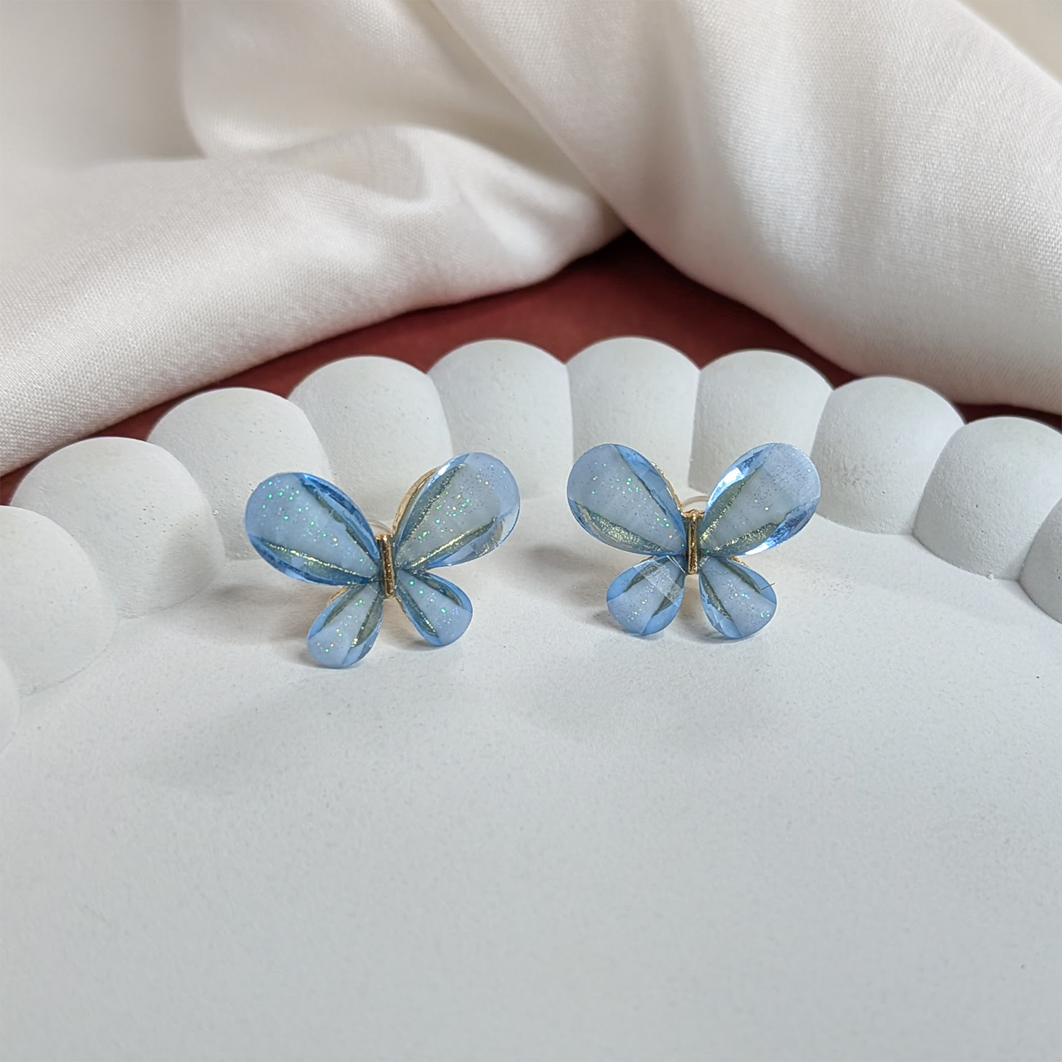Fairy Winged Design Butterfly Earrings For Girls & Women