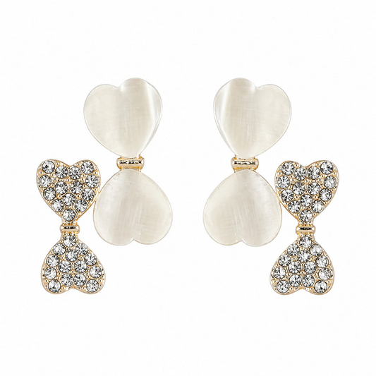 Butterfly Stud Korean Earrings Set for Girls & Women