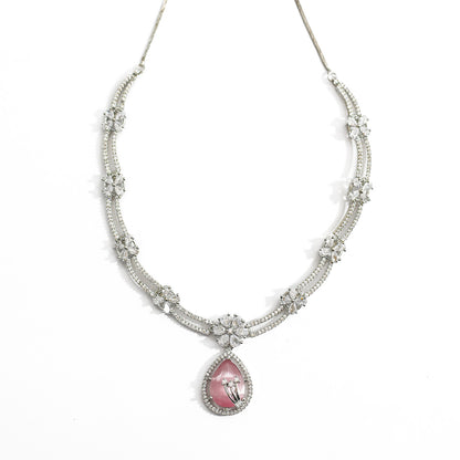 Ethnic AD Stone Striking Teardrop Stones