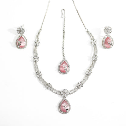 Ethnic AD Stone Striking Teardrop Stones