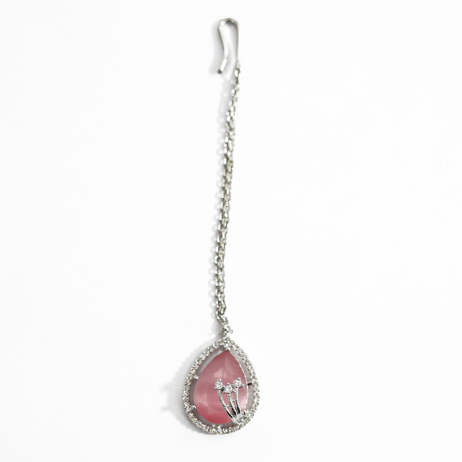 Ethnic AD Stone Striking Teardrop Stones