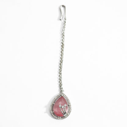 Ethnic AD Stone Striking Teardrop Stones