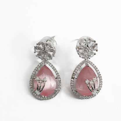 Ethnic AD Stone Striking Teardrop Stones