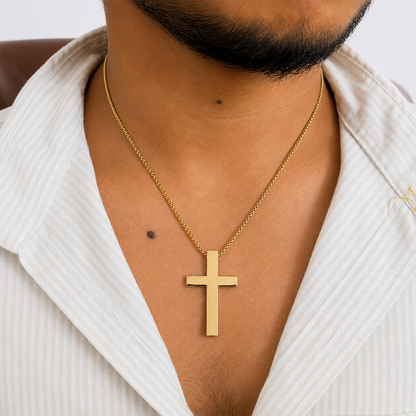Vintage Cross Sign Pendant For Men & Boys