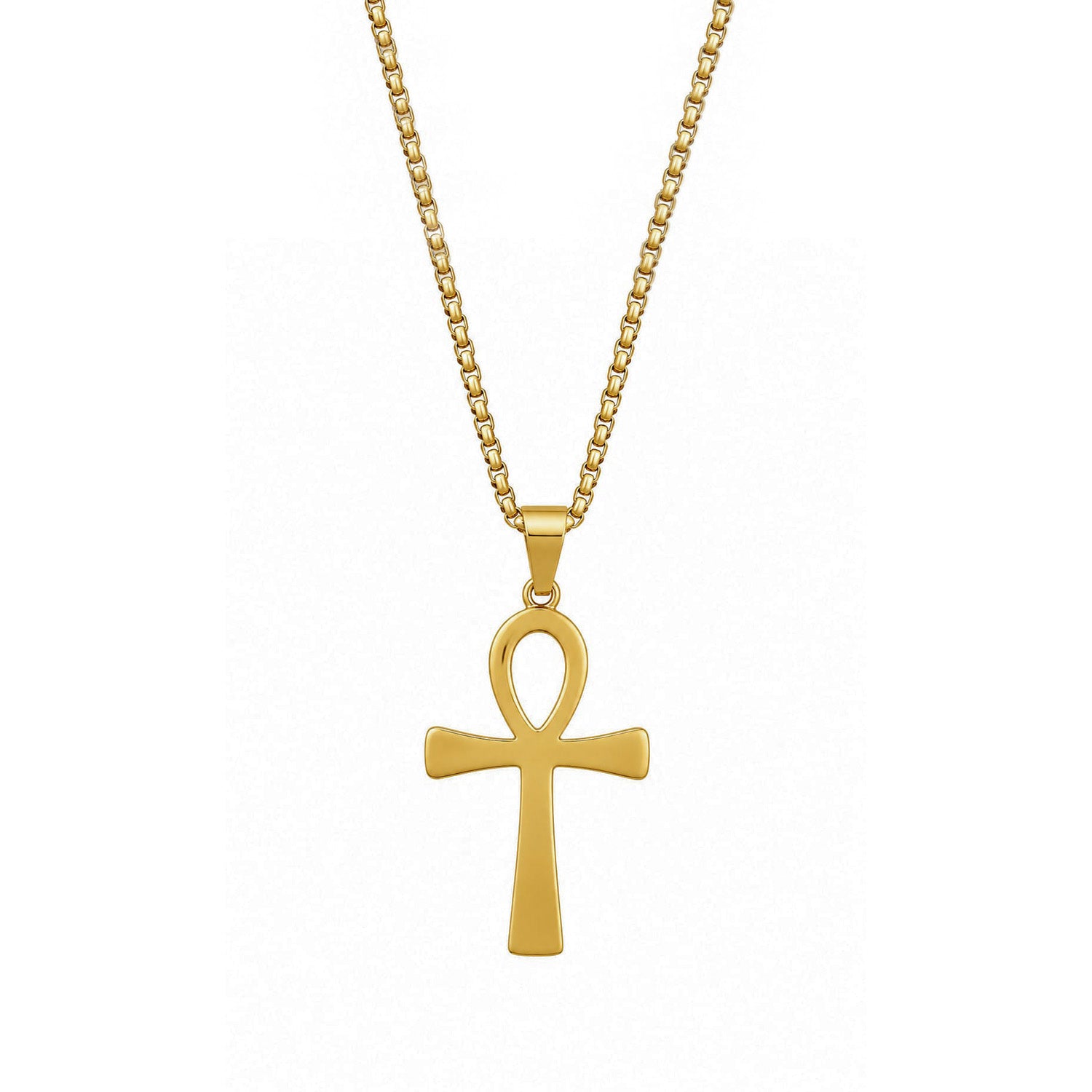 Egyptian Ankh Ancient Cross Design Pendant For Men & Boys