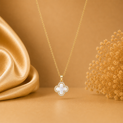 Dazzle Flower CZ Stone Pendant for Girls & Women's
