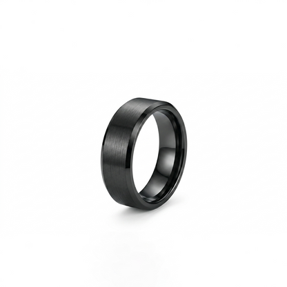 Simple Stainless Steel Band Ring for Men & Women's