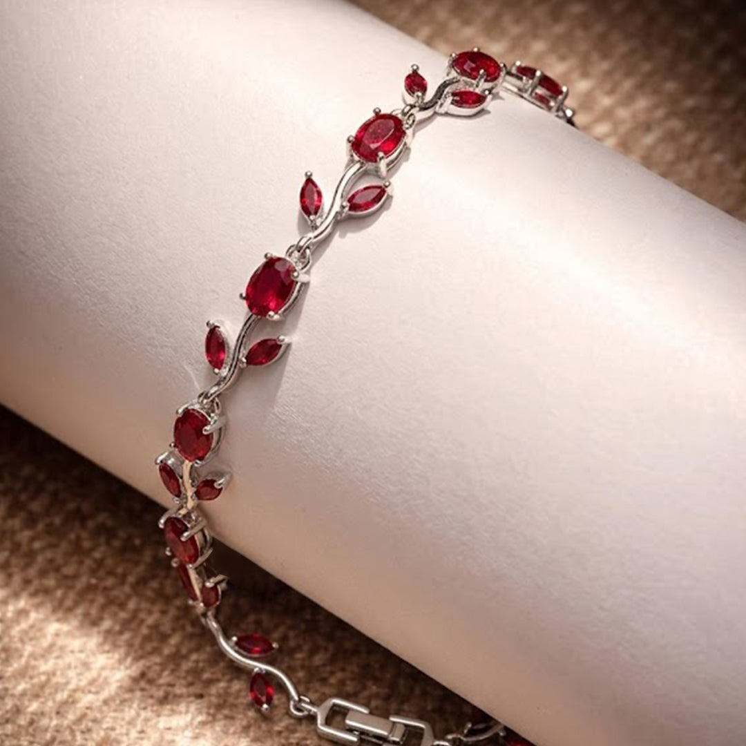 AD Stone Tulip Bracelet for Women & Girls