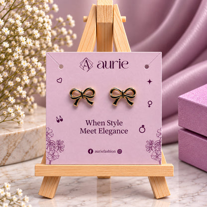 Pretty Bow Stud Earrings for Girls & Women's