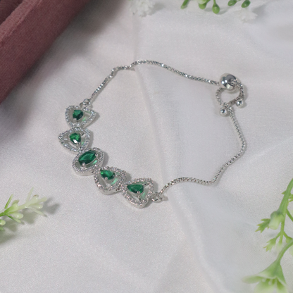 Designer Eternal Spark American Diamond Bracelet