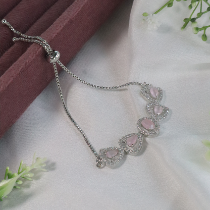 Designer Eternal Spark American Diamond Bracelet