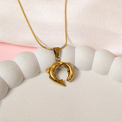 Pisces Fish locket Pendant for Girls & Women's