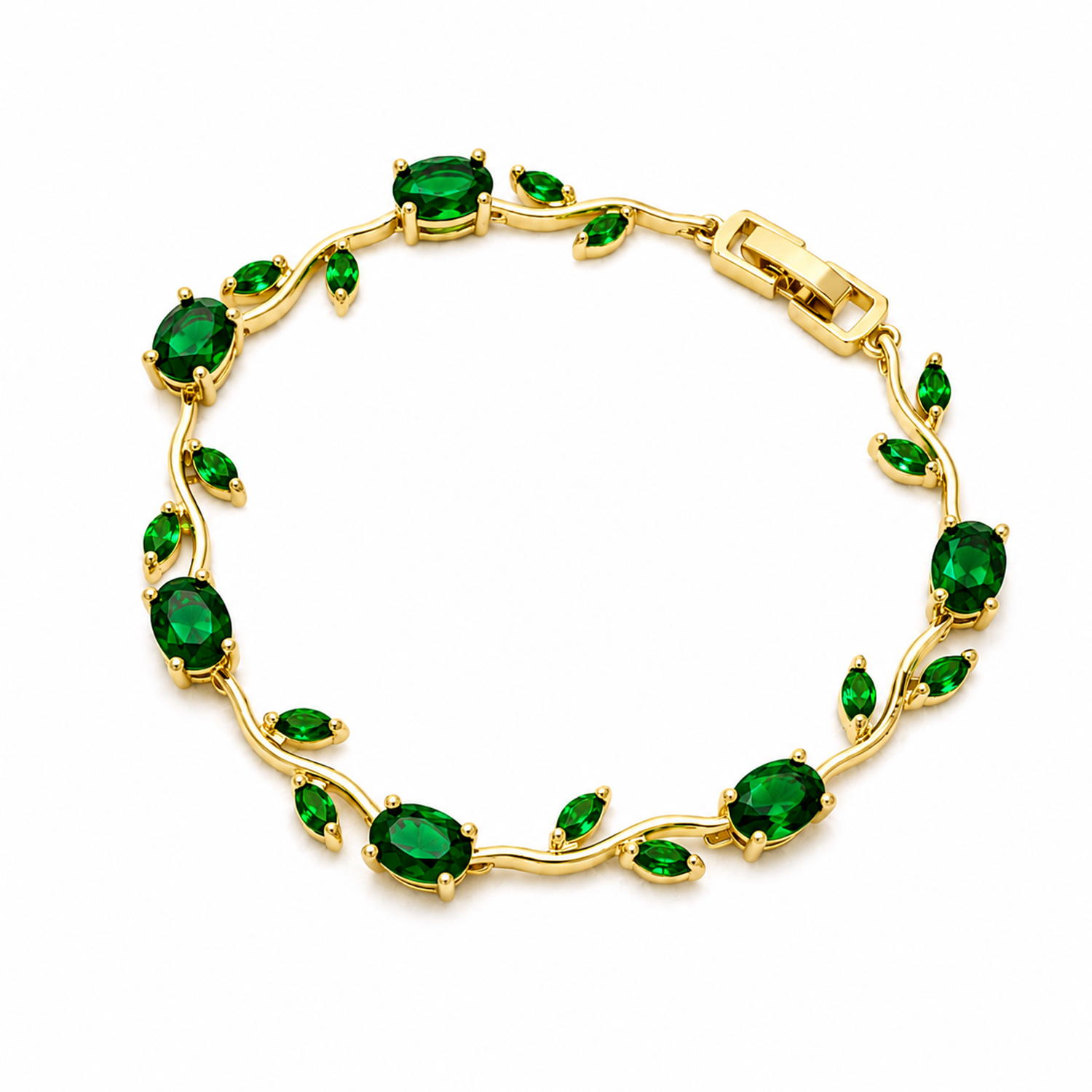 AD Stone Tulip Bracelet for Women & Girls