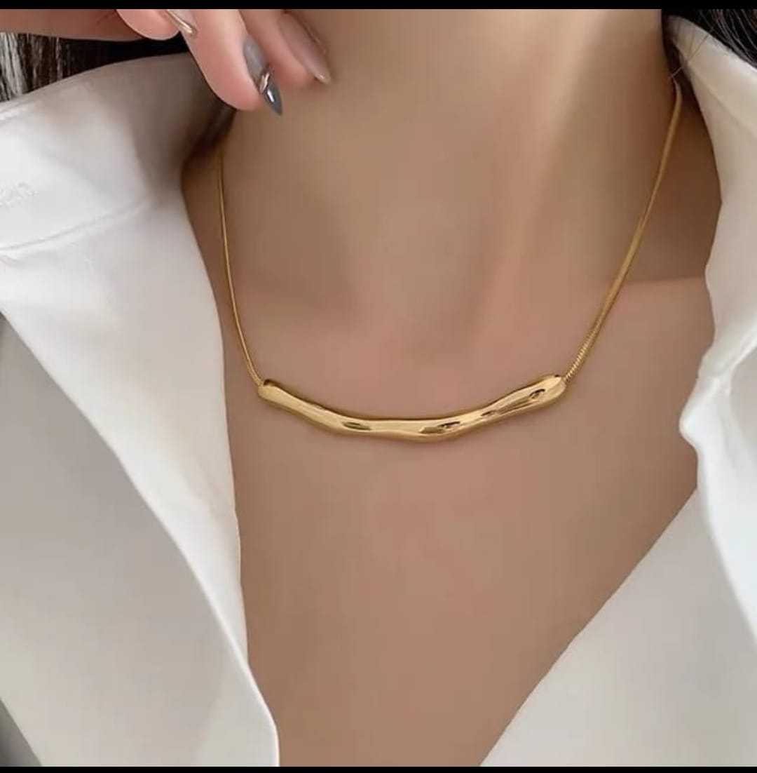 18K Gold Plated Serenity Flow Pendant (Anti Tarnish)