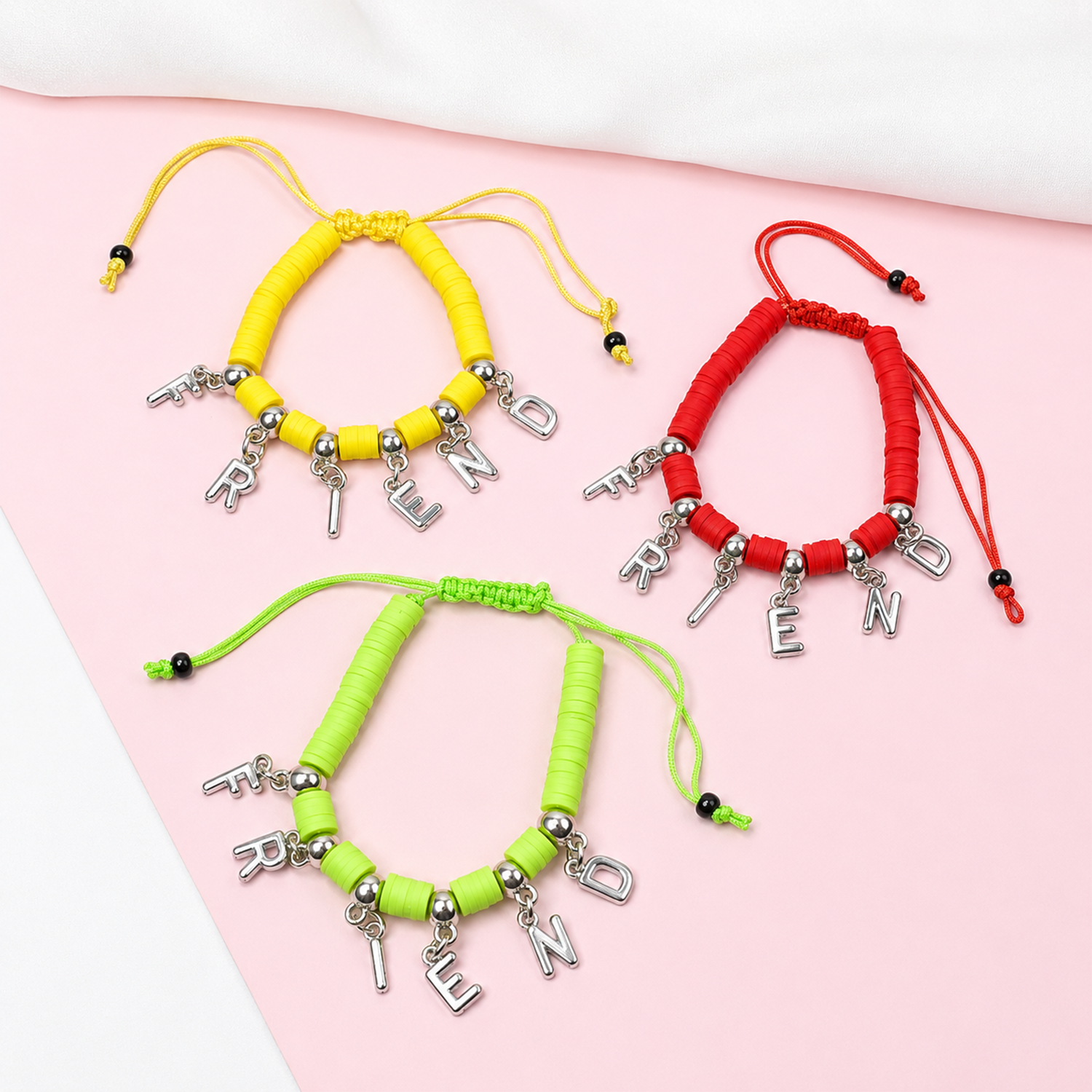 Colorful Hanged Beads Friendship Day Bracelets for Kids, Boys & Girls