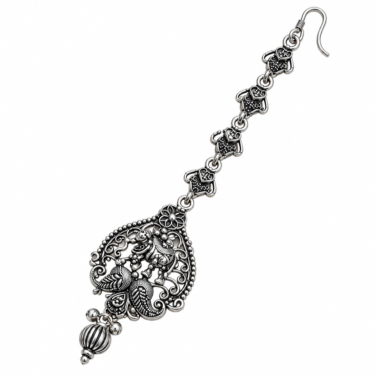 Traditional Floral Mang Tikka for Women