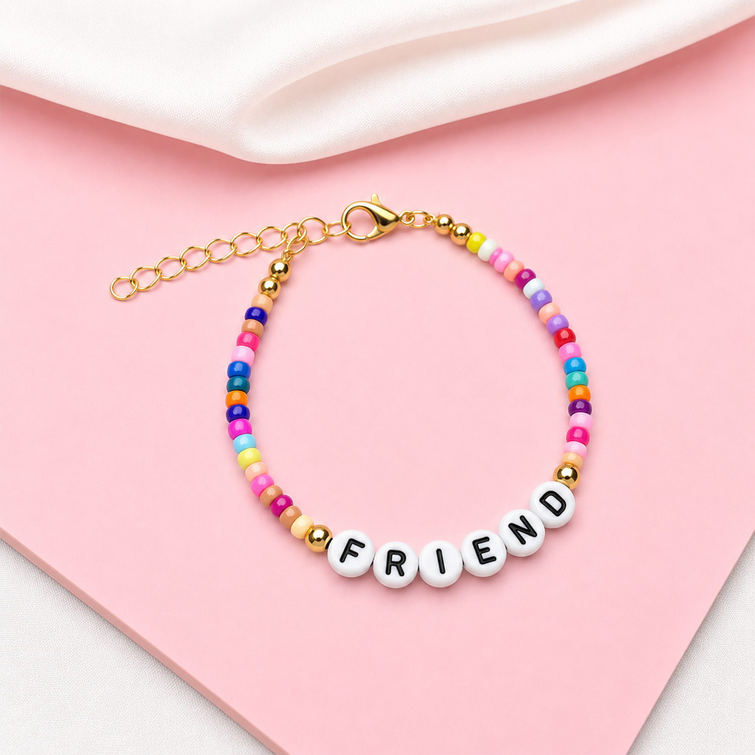 Friendship Day Colorful Beads Bracelets for Kids, Boys & Girls