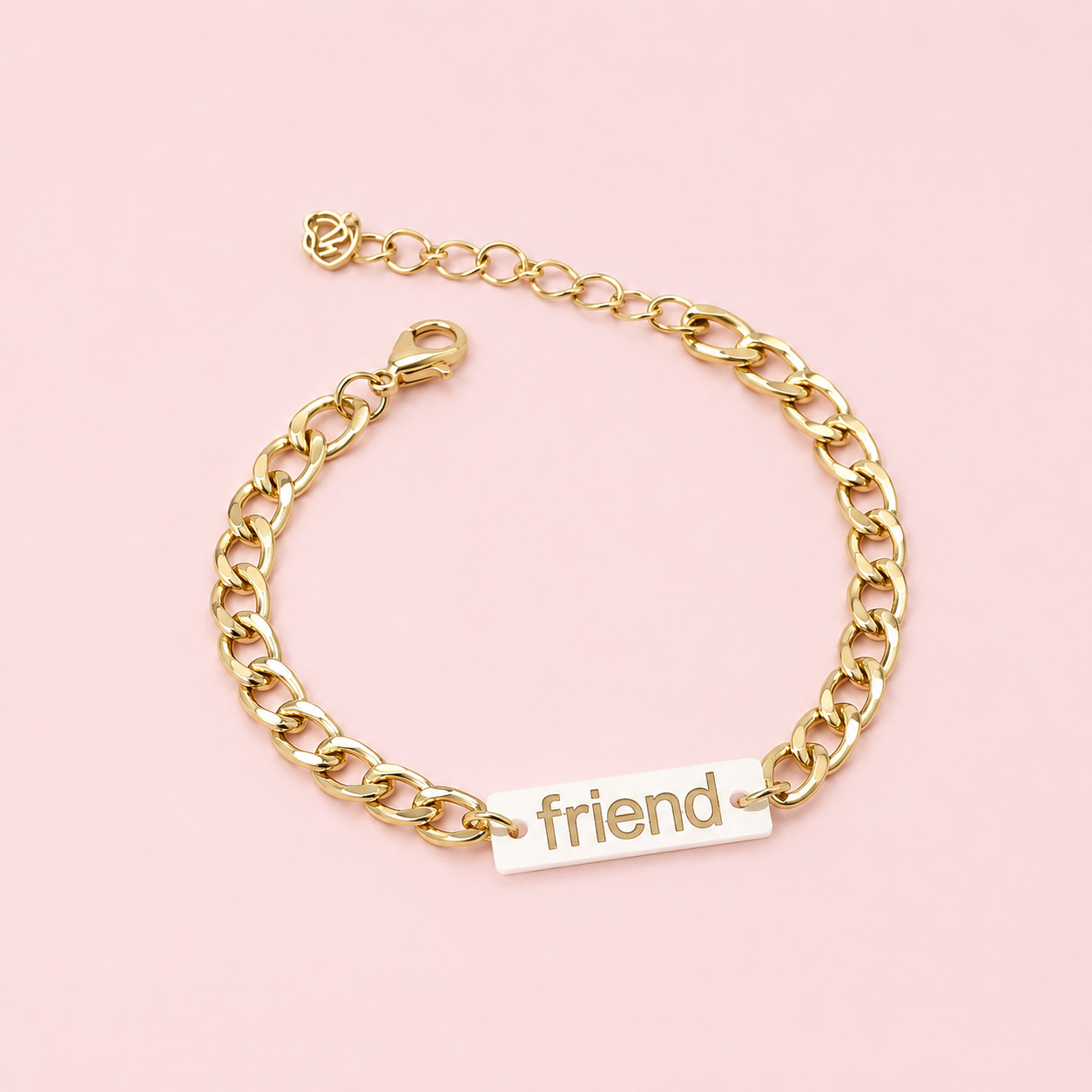 Classic Curb Chain Friendship Day Bracelets for Kids, Boys & Girls
