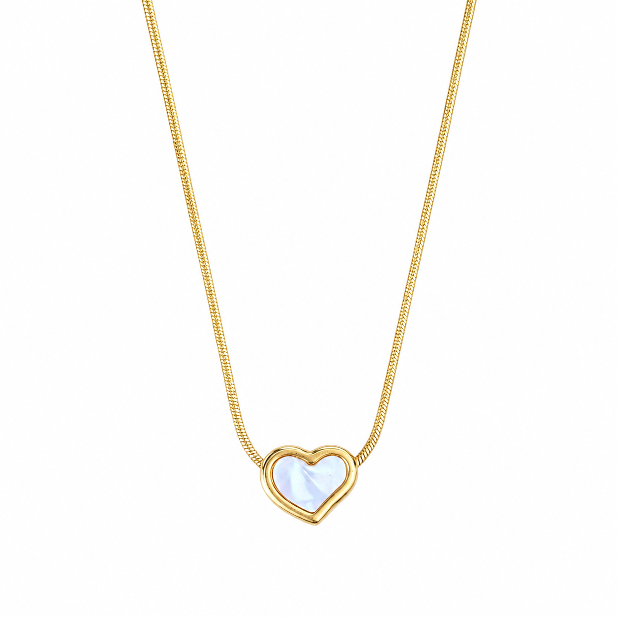 Ivory Elegance Glim Heart Pendant for Girls & women