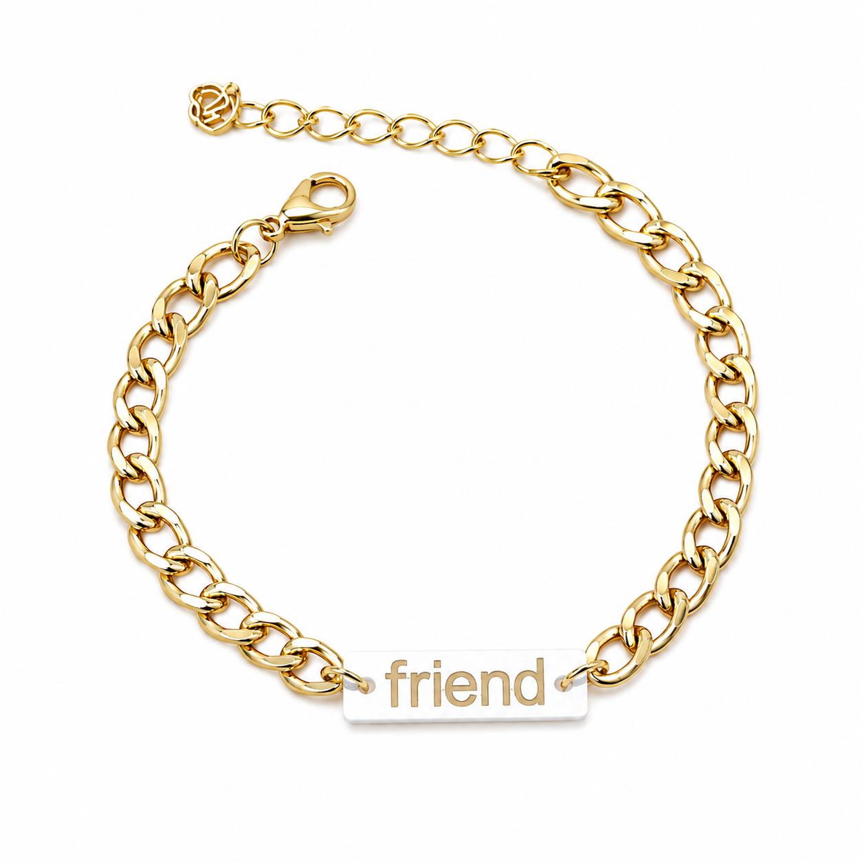 Classic Curb Chain Friendship Day Bracelets for Kids, Boys & Girls